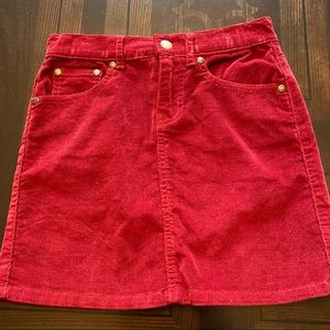 Roots kids corduroy skirt